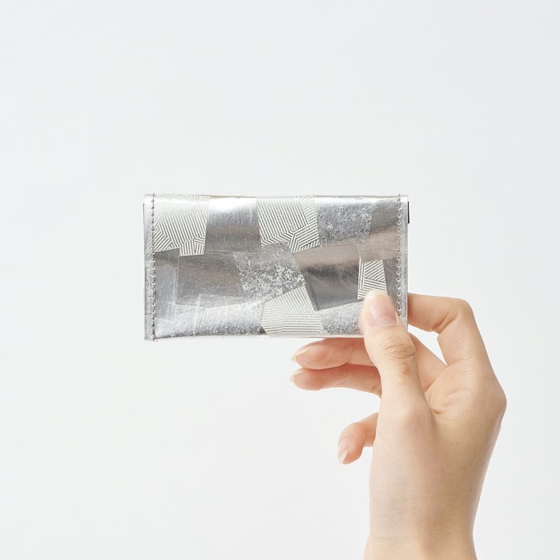 銀引箔 card case | 酢橘堂 銀引箔 card case | 酢橘堂