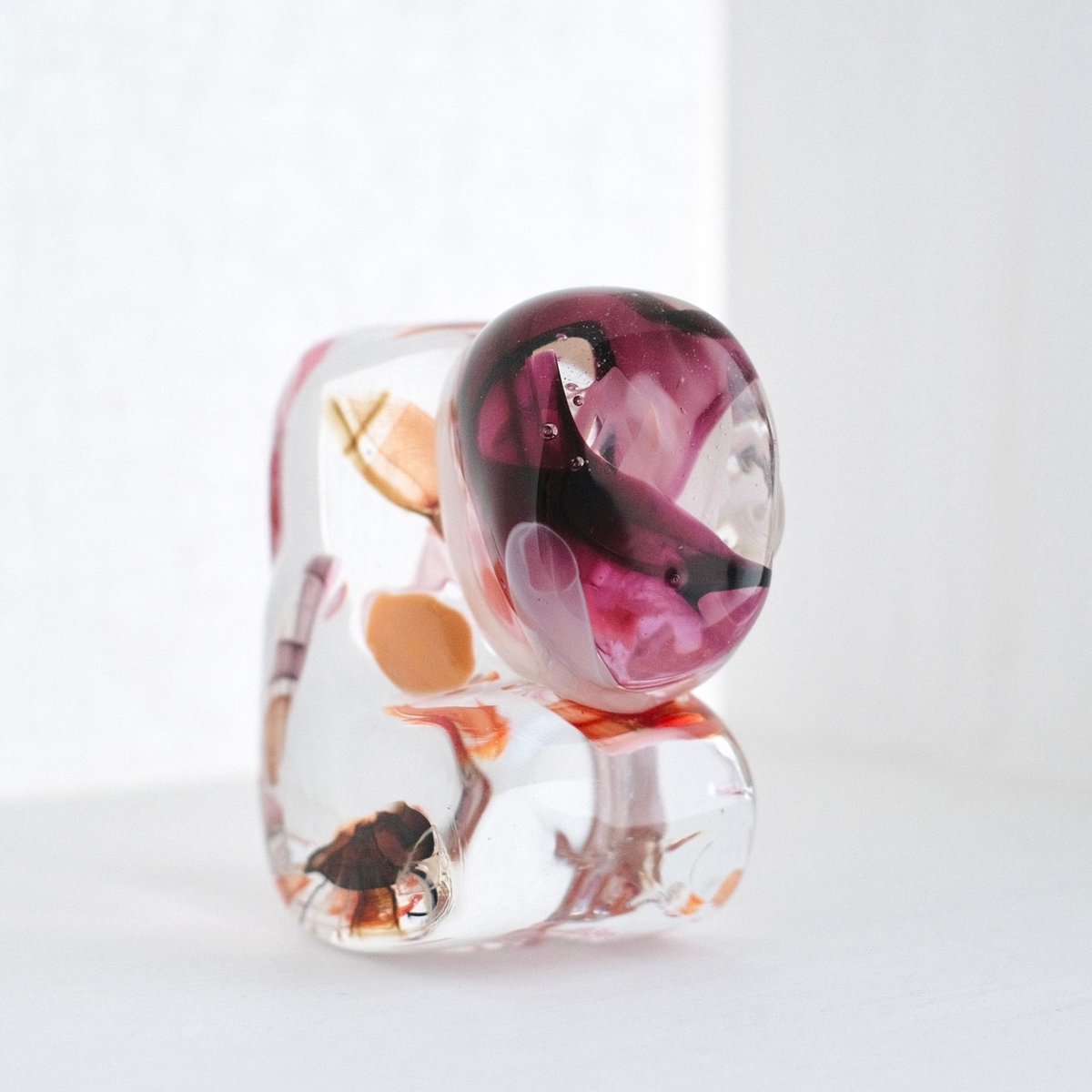 sasamoto natsuki BUDDY 犬　ガラス作品 ガラス作家のsasamoto natsukiさん(@n_ssmt)「BUDDY」取り扱い中