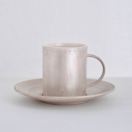 松岡瑞起  cup saucer「白雨」