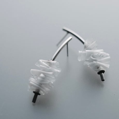 nooca PVC stick pierce / earring