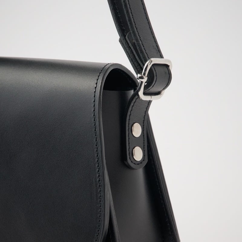 leather shoulder penta black | 酢橘堂 leather shoulder penta black | 酢橘堂