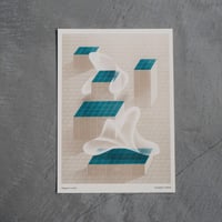 A3 poster「Organic matter/ Inorganic matter」No.2
