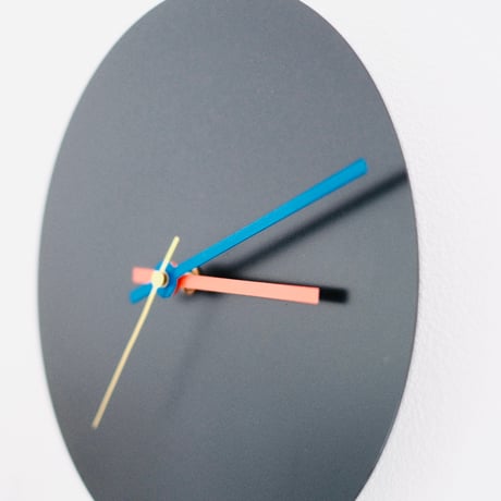black wall watch