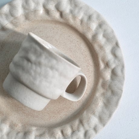 深見達希 coffee cup [ivory]