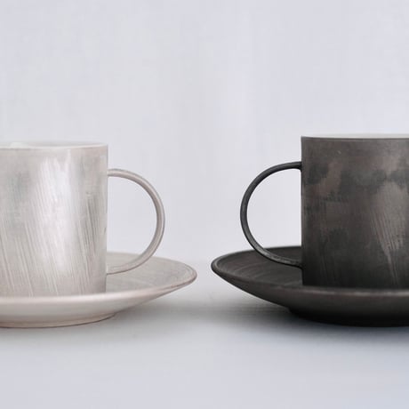 松岡瑞起  cup saucer「小糠雨」