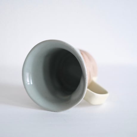深見達希 layer mug [blue]