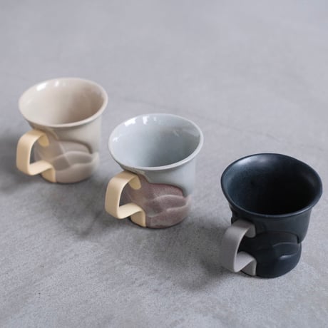 深見達希 layer mug [blue]