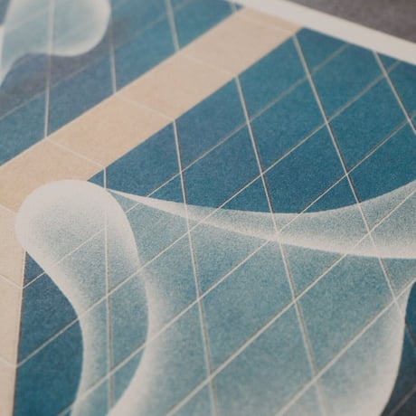 A3 poster「Organic matter/ Inorganic matter」No.1