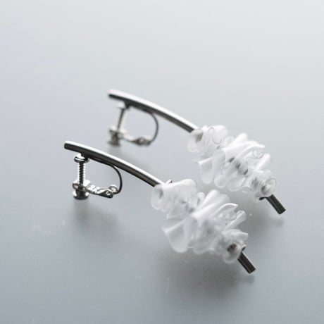 nooca PVC stick pierce / earring