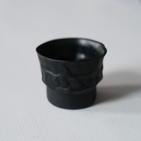 深見達希 sake cup [black]