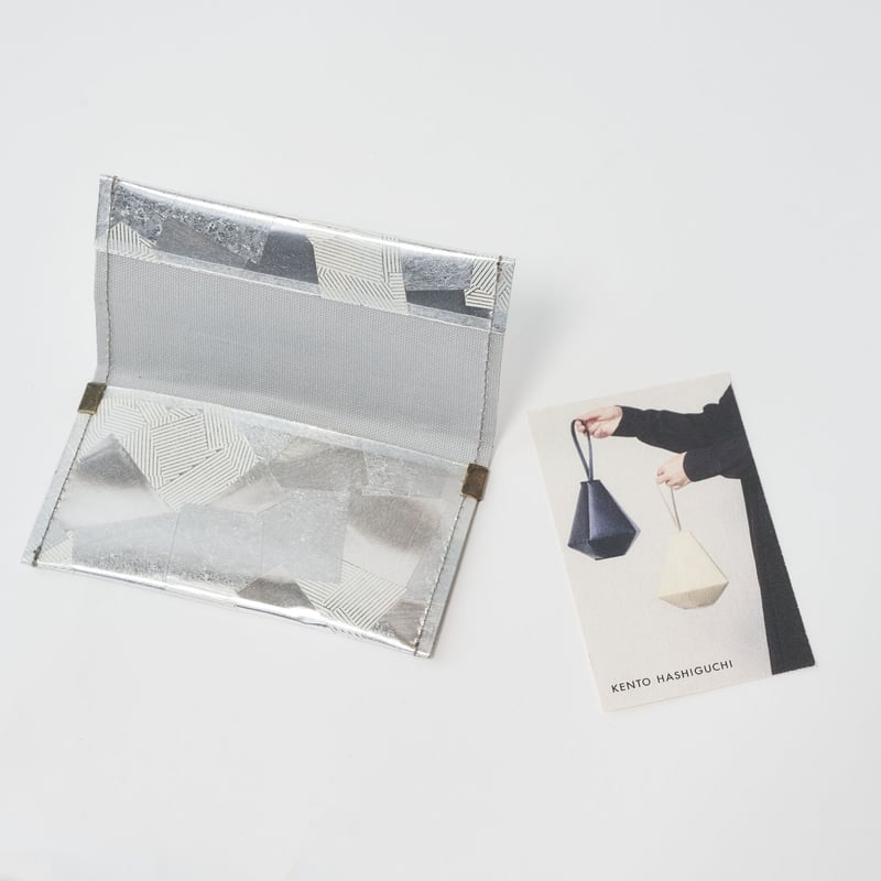 銀引箔 card case | 酢橘堂 銀引箔 card case | 酢橘堂