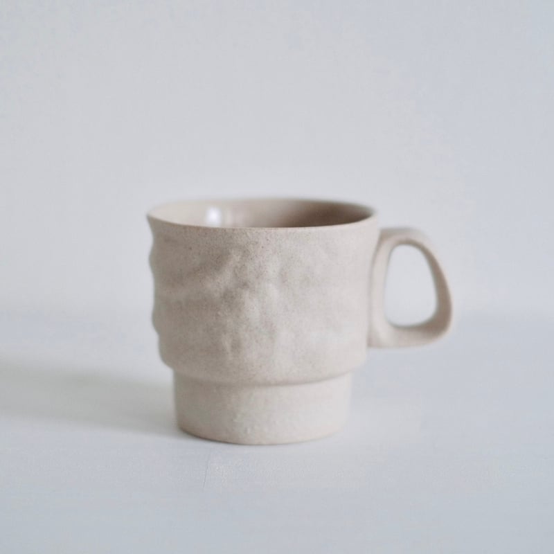 深見達希 coffee cup [ivory] | 酢橘堂