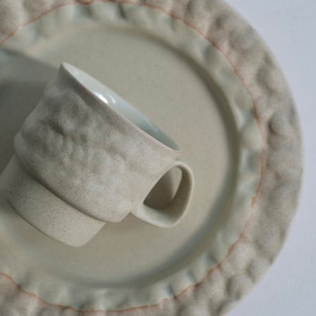 深見達希 rim plate [green]