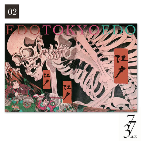 773art オリジナルスカーフ_EDO Ukiyoe