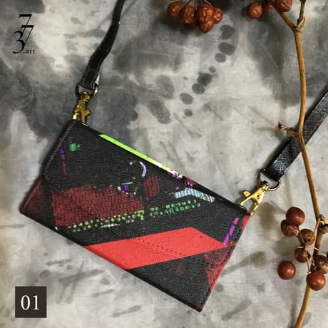 773art オリジナル三折スマホカバー L.XL