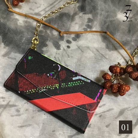 773art オリジナル三折スマホカバー L.XL