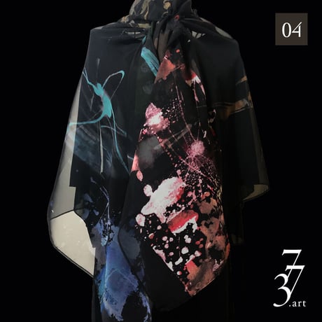 773art オリジナルスカーフ_ROJI-URA ART