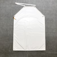 軽量抗菌ウレタンエプロンD型（0.2mm厚　片面引き）  複数枚