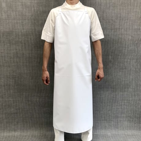 CSM耐薬品性抗菌ゴムエプロン（0.2mm厚　片面ゴム引き）  １～３枚