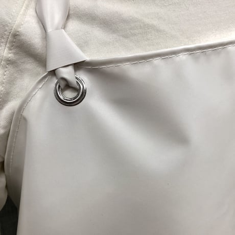 軽量抗菌ウレタンエプロンD型（0.2mm厚　片面引き）  複数枚