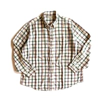 L.L.Bean / B.D.Cotton Flannel Plaid Shirt