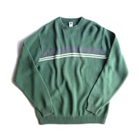 GAP / striped design cotton sweater