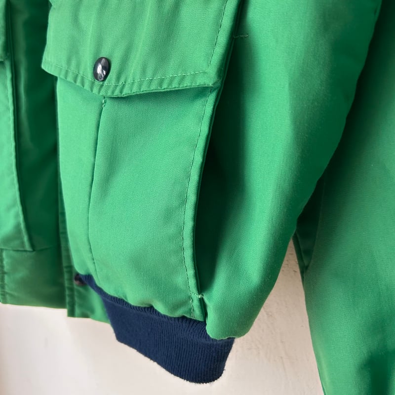 American Jac / color block flap pocket blouson
