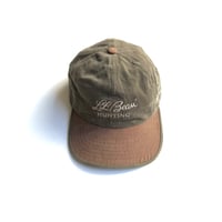 L.L.Bean Hunting / embroidery logo 2tone Cap / Made in USA