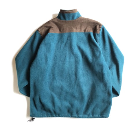 L.L.Bean / Hunting Pullover Fleece Jacket "Blue Green"