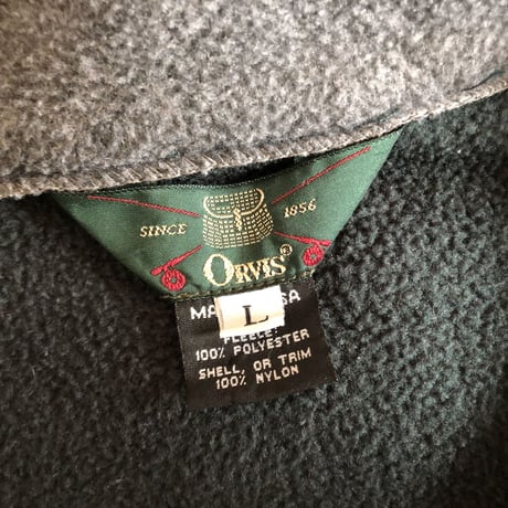 Orvis / 2tone Fleece Pullover Jacket