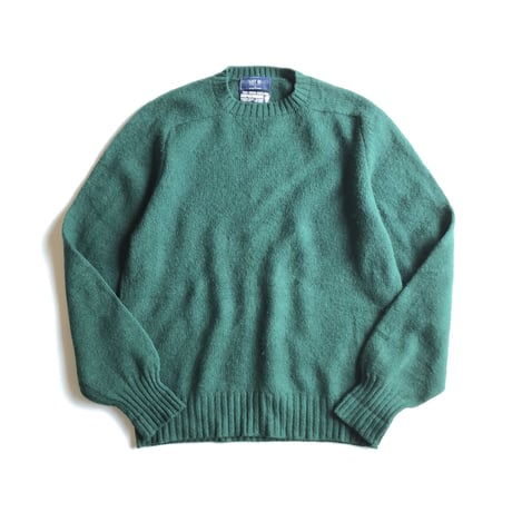 Robert Bruce / Shetland 100% wool crew neck sweater