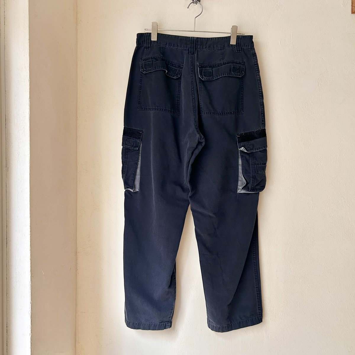 anchor blue buggy cargo denim 極太濃紺