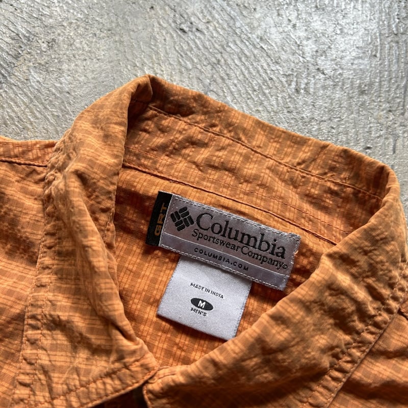 COLUMBIA GRT XL シャツ チェック Columbiaコロンビア GRT チェックシャツ XLサイズ 90s - メルカリ