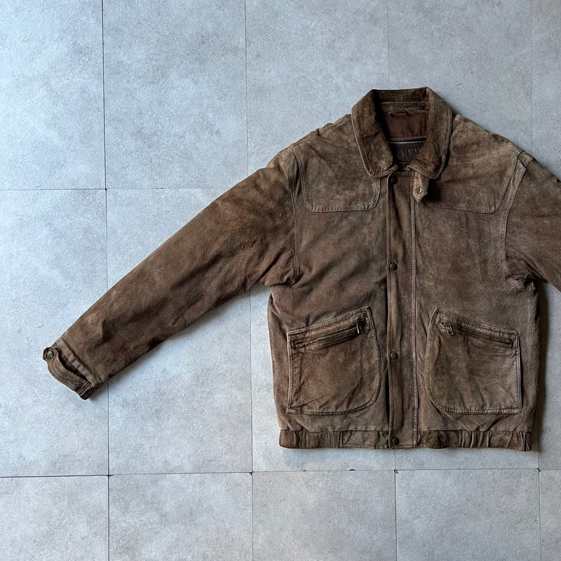 80s Eddie Bauer liner down suede jacket | sui & 80s Eddie Bauer liner down suede jacket | sui &