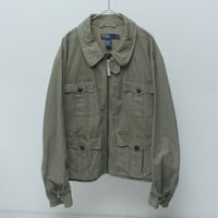 90s Ralph lauren cotton safari jacket｜ラルフローレン
