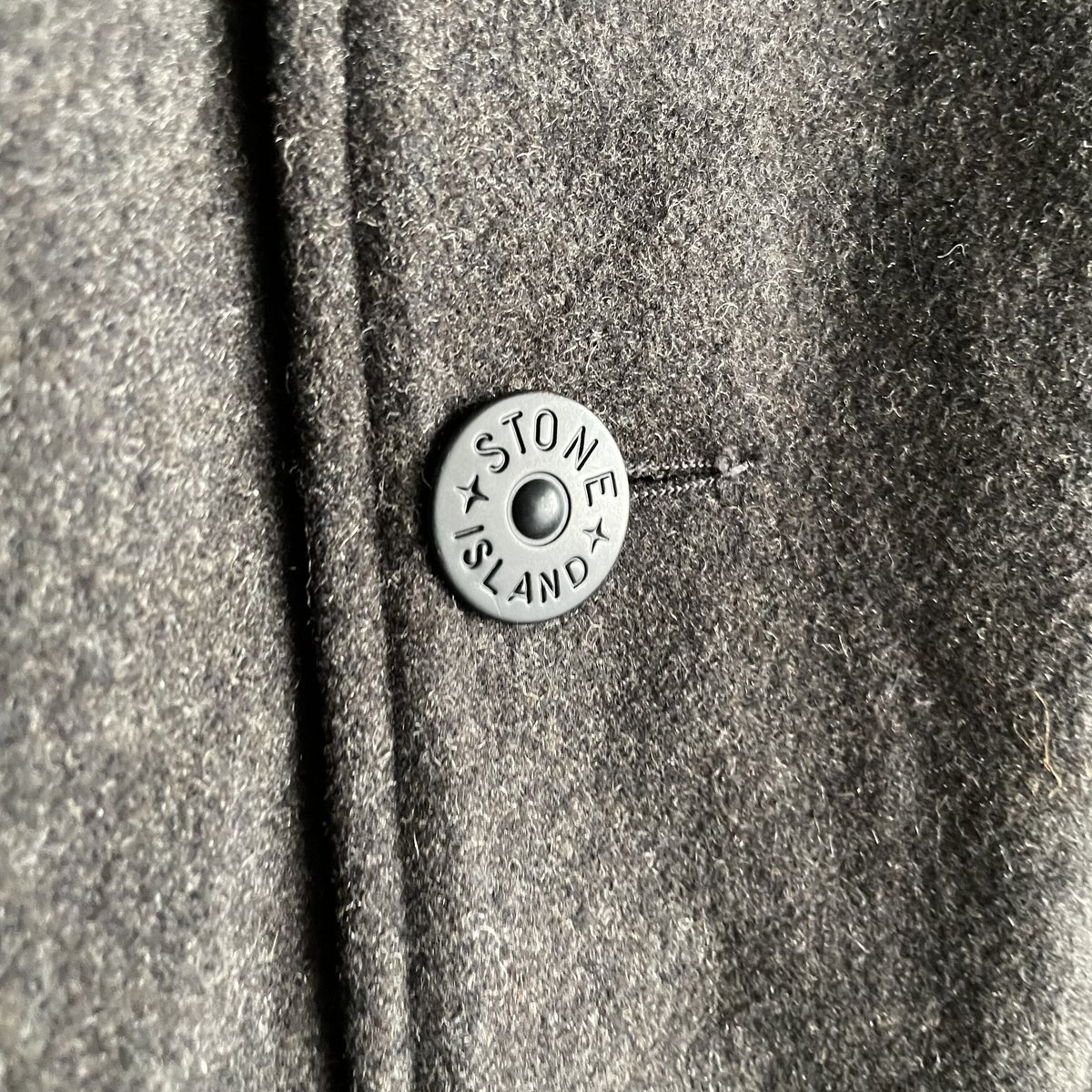 STONE ISLAND 90s WOOL PEA COAT