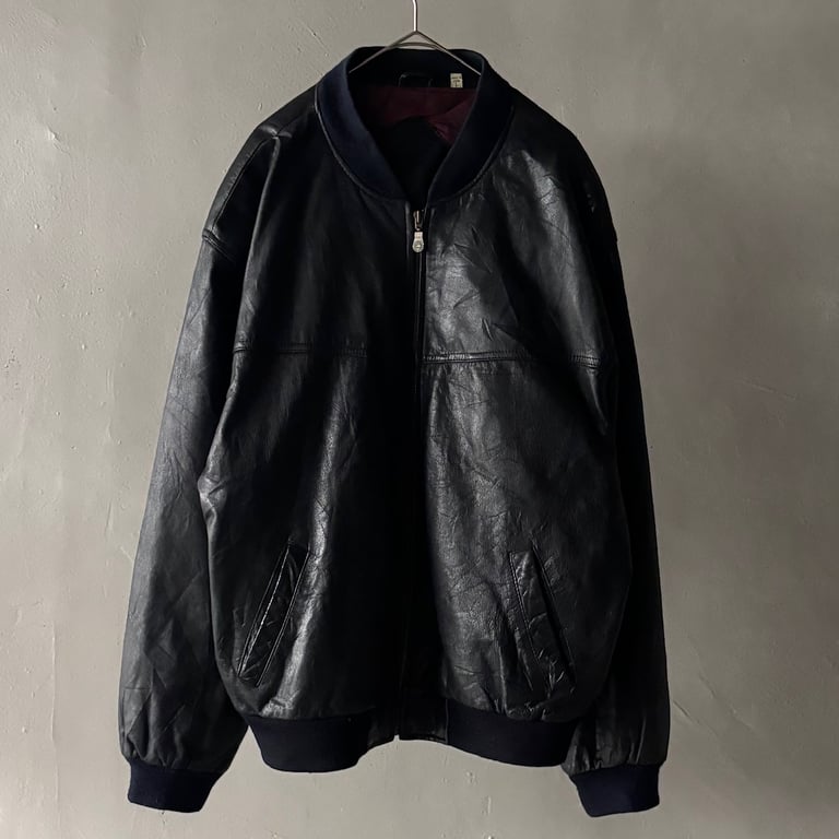 00s Roundtree&yorke leather jacket