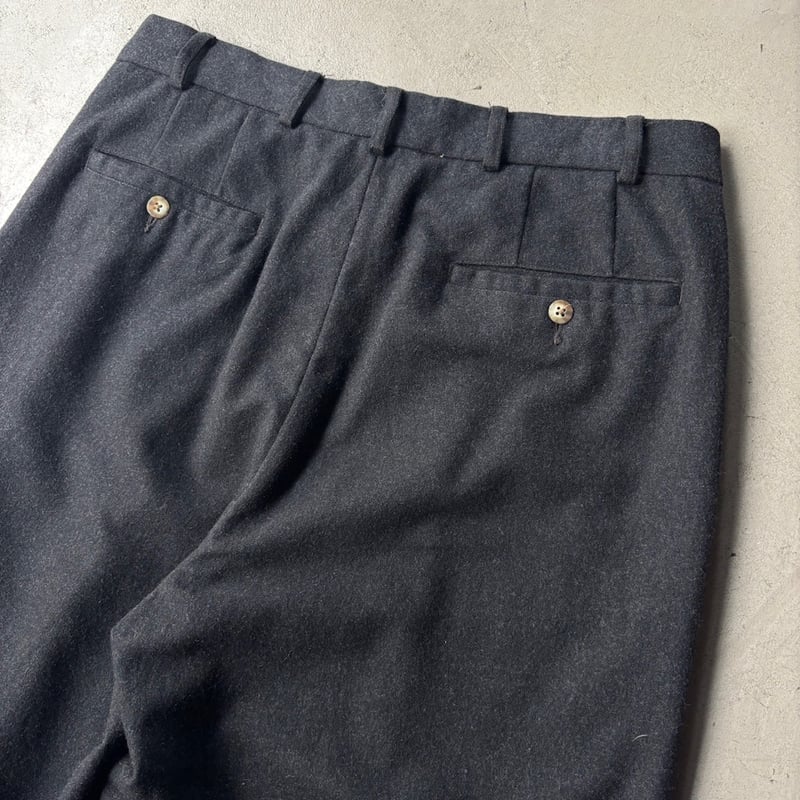 90s Structure 2tuck wool slacks | sui & shara