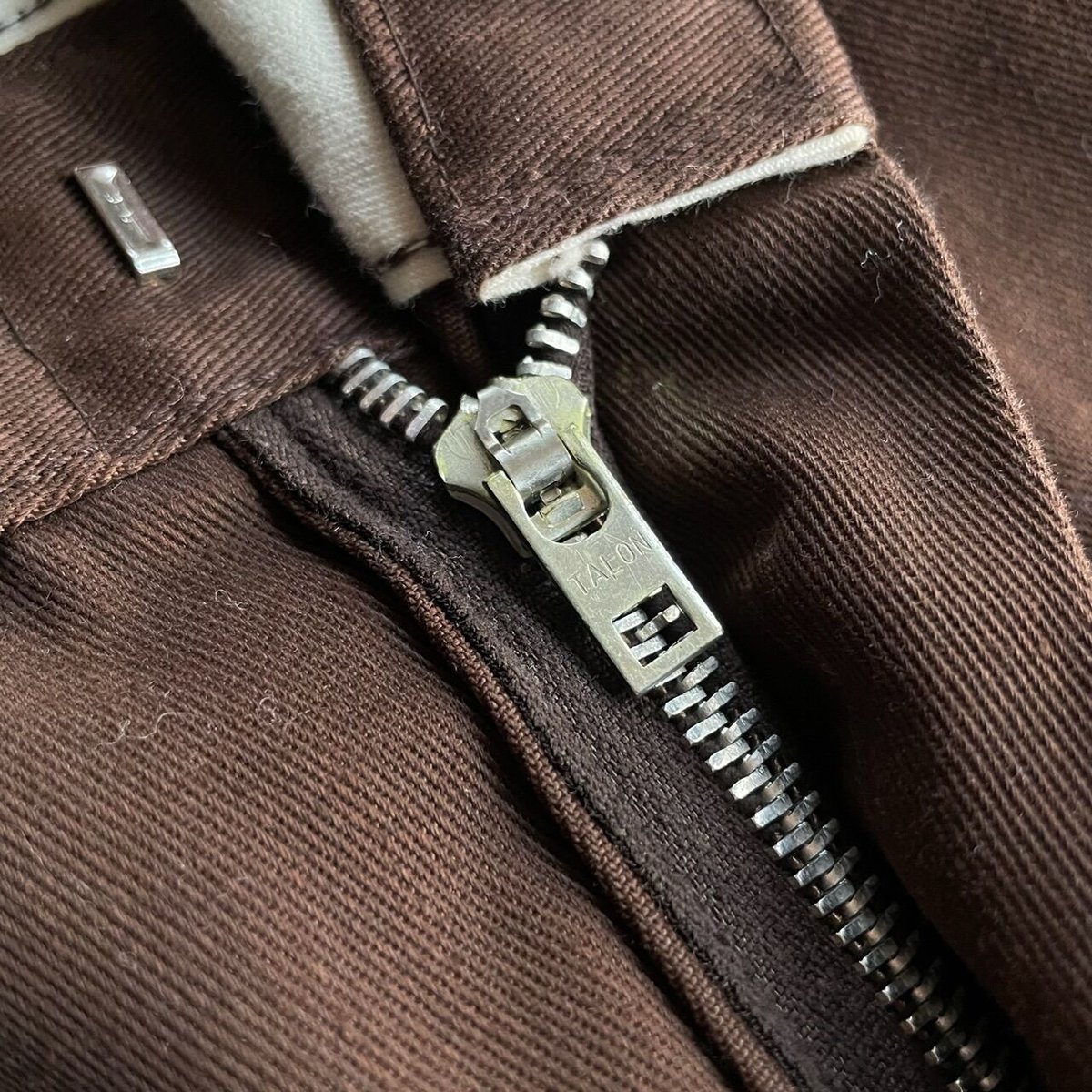 70s Dickies 874 work pants made in USA ''brown'