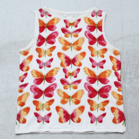 Butterfly pattern tank top