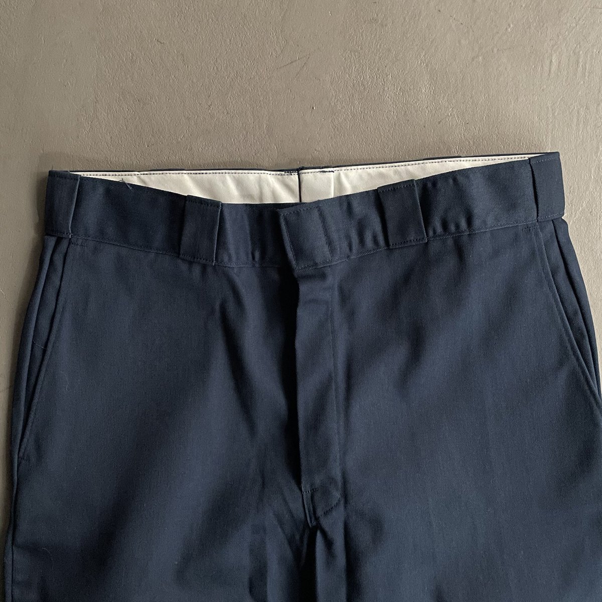 80s Dickies 874 work pants made in USA ''navy''