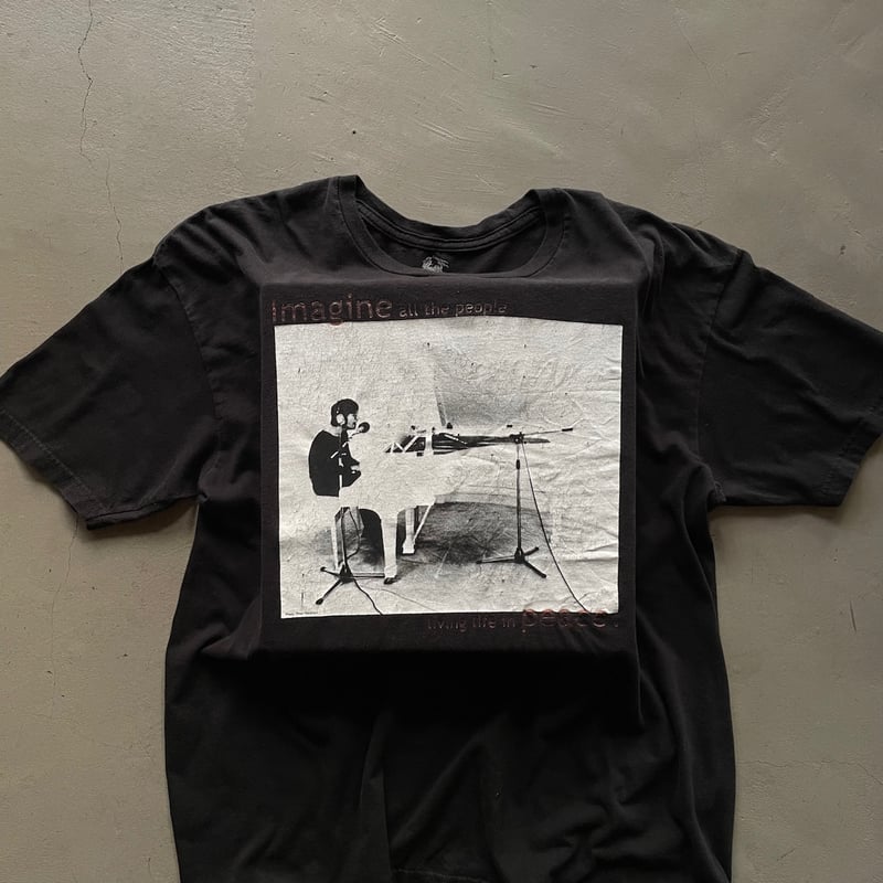 00s John lennon print tee “Imagine” | sui & shara