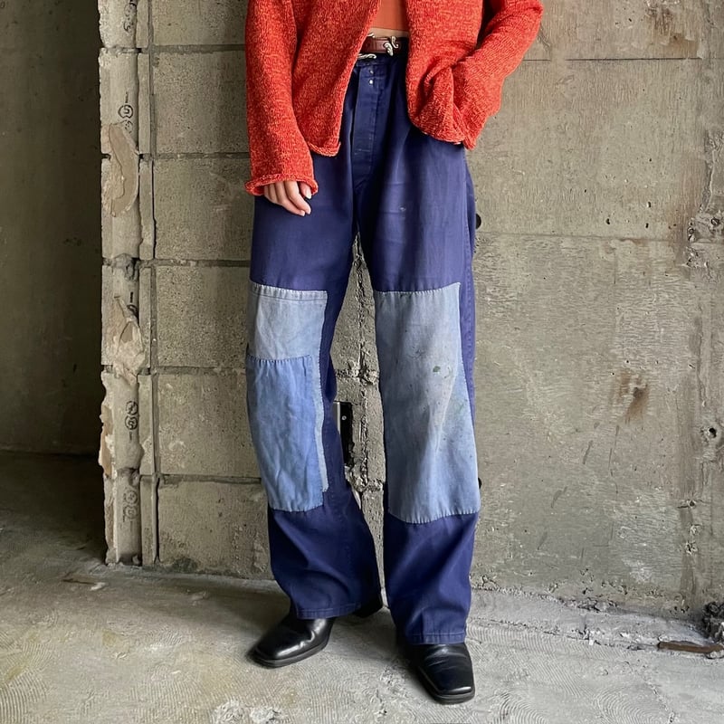 livrador〈フレンチワークデニムパンツ 50s 60s フランス製 50〉 livrador〈フレンチワークデニムパンツ 50s 60s フランス製 50