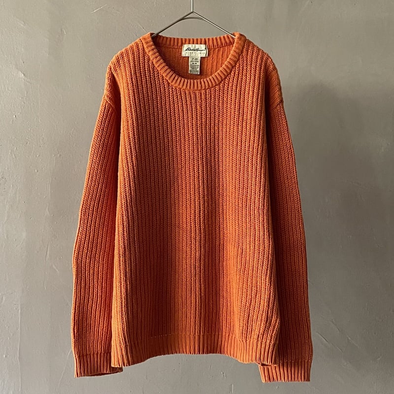 数量は多 90s shara & sui | sweater knit cotton bauer Eddie トップス