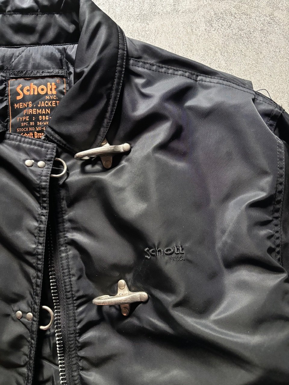 90s Schott fireman jacket | sui & shara 90s Schott fireman jacket | sui & shara