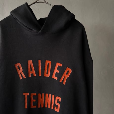 80s Russell college print sweat hoodie