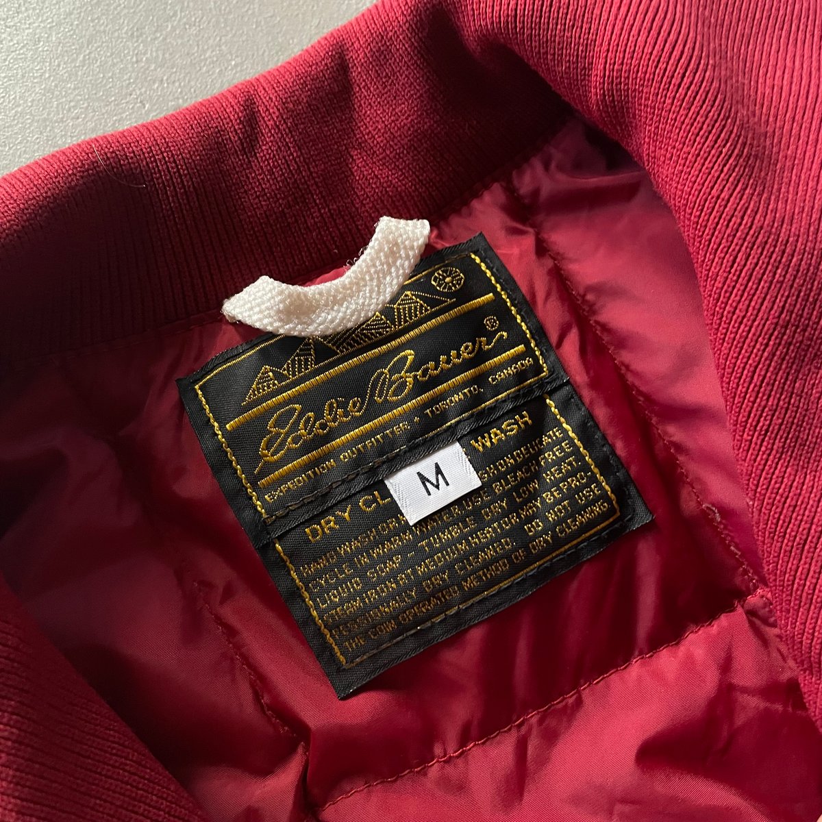 70s〜80s　Eddie Bauer ドライバーズダウン 70's 80s vintage eddie bauer goose down jacket parka outdoor