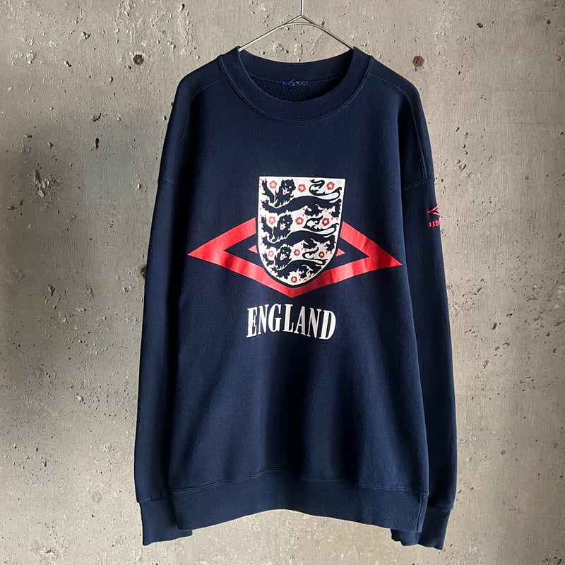 イングランド代表　エンブレム スウェット 90s UMBRO 