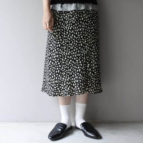 gomme ドットプリーツタックスカート タックスカート | STORES