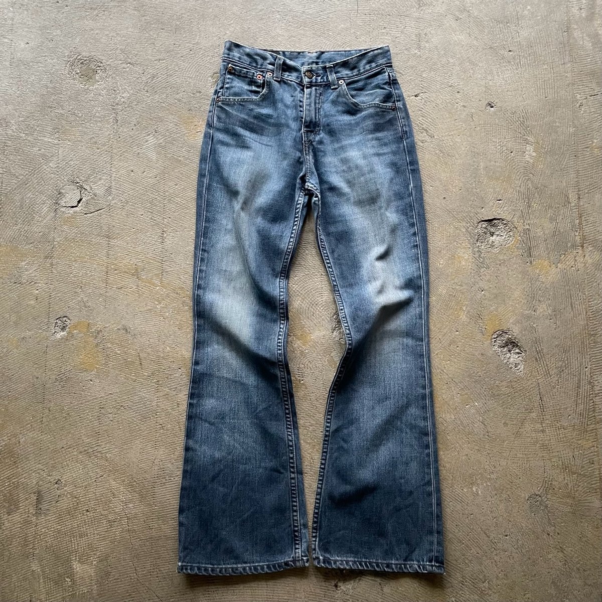 90's Levi's 525 flare denim pants | sui & shara
